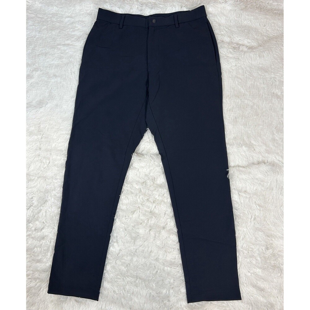 Bear Bottom Performance Chino Pants Mens 30x29 Navy Blue Nylon Stretch Straight